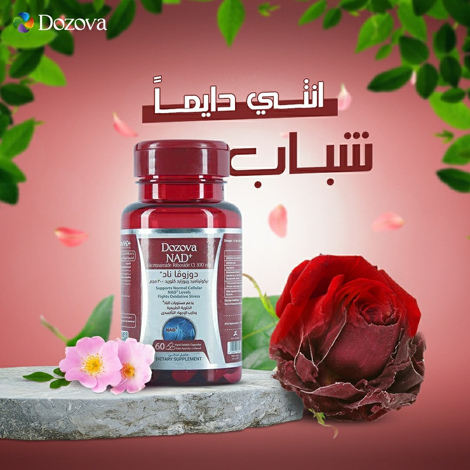 Dozova Nicotinamide riboside (NAD+) 30 Capsules - الصورة 4