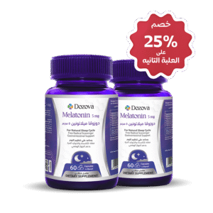 Dozova Melatonin 5mg –60Capsules –(Buy1get 25%OFF 2nd)