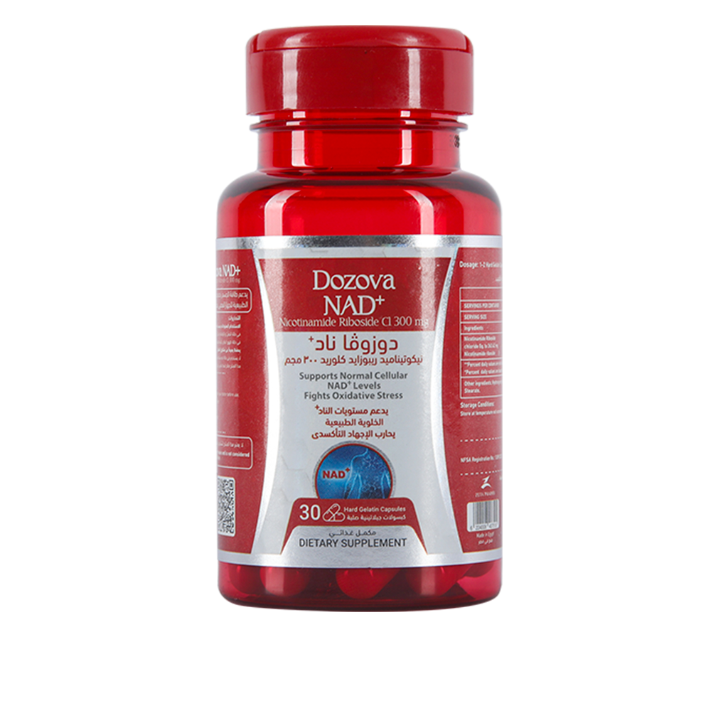 Dozova Nicotinamide riboside (NAD+) 30 Capsules - الصورة 2